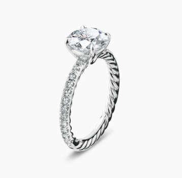 Eden Pavé Engagement Ring