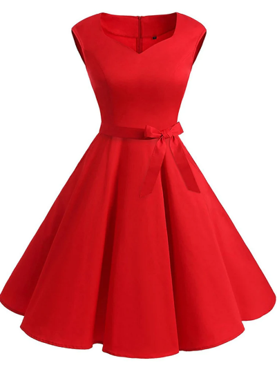 Sweetheart Swing Dress 