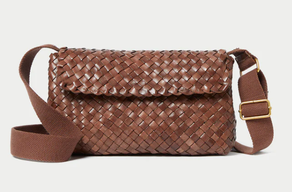 Miller Safari Woven Shoulder Bag