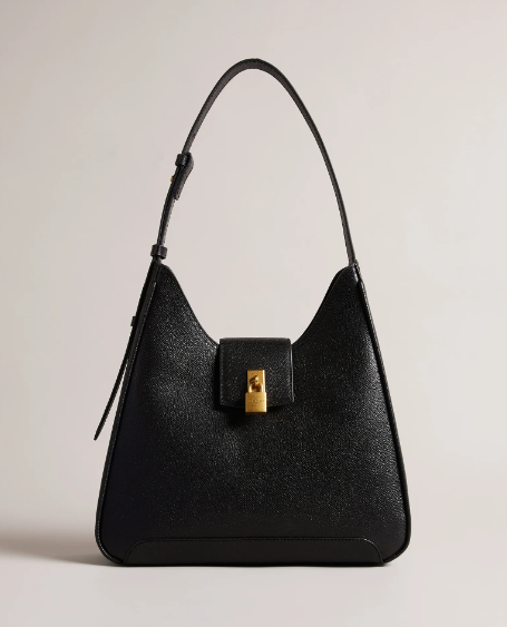 Ted Baker's Leather Padlock Shoulder Bag