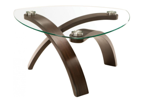 Allure Round Glass Coffee Table