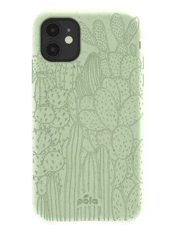 Sage Green Cacti iPhone 11 Case